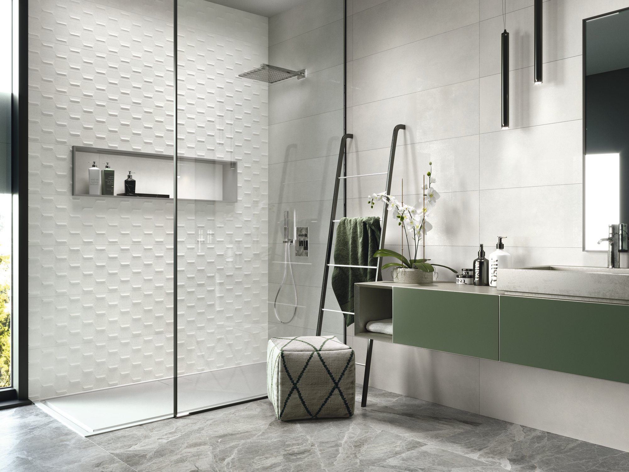 Ape Grupo Коллекция SILVER GREY Mat 60*120 см (P42) в интерьере